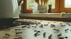 se débarrasser des fourmis dans ma maison